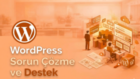 wordpress sitelerinizdeki sorunları çözerim