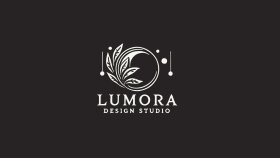Lumora Design Studio logo tasarımı