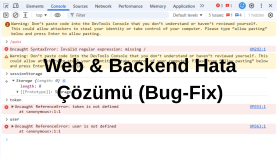 web sitenizdeki teknik hataları gideririm