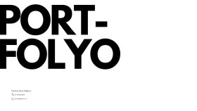 İç Mimarlık Portfolyom