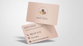Kahve Korusu - Minimalist ve Doğal Temalı Kartvizit Tasarımı