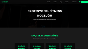 Fitness web sitesi