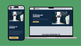 Avrupa İş İnsanları Derneği Web Sitesi Tasarımı
