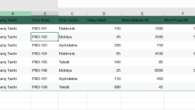 Ben Excel ile verilerinizi işleyip net raporlar hazırlarım