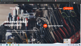 oguzpan.com Web sitesi yapımı