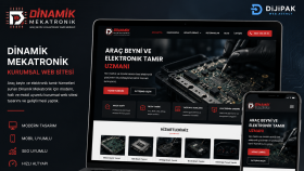Dinamik Mekatronik | Kurumsal Firma Web Sitesi