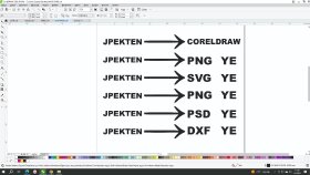 jpekten vectorele hızlıca işinizi yapabilirim
