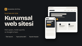 işletmeniz için mobil uyumlu kurumsal web sitesi yaparım