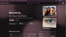 doğum günü ve sevgililer günü web siteleri tasarlarım