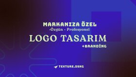 markanızın kimliğini yansıtan logo tasarımları hazırlıyorum