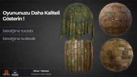 Texture'larınızı Substance Designer kullanarak yapabilirim