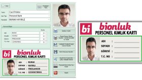 Personel Kartı Basım Uygulaması