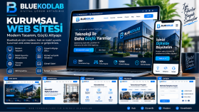 BlueKodLab – Profesyonel Web Yazılım Projesi