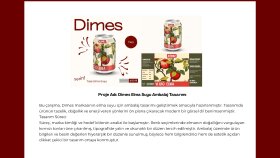 "DİMES" Yenilenmiş Alternatif Ambalaj Tasarımı.