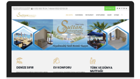 Bitez Sultan Aparts - Wordpress Site Çalışması