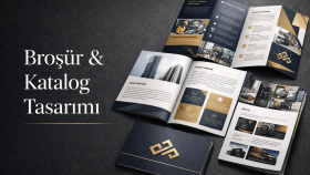  profesyonel broşür ve katalog tasarımı yaparım