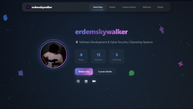 Erdemskywalker - Portfolyo web sitem