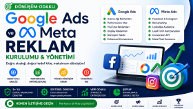 dönüşüm odaklı google ads ve meta reklam yönetimi yapıyorum