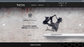 kuraq.com Özel tasarım web sitesi (Opencart)