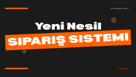ekibimle restoran ve kafe yeni nesil sipariş sistemi yaparım