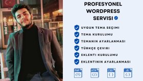 sorunsuz ve hızlı temanızı kurar ve tüm ayarlarını yaparım