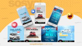 RMZ Otomotiv Sosyal Medya Post Çalışmaları