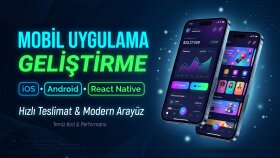 Ben, React Native ile hem iOS hem Android mobil uygulama gel