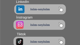 tüm sosyal medya ve site linklerini tek yerde toplarım