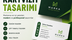 Kartvizit tasarlarım