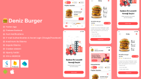 Deniz Burger Sipariş App