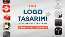  markanız için özgün ve yaratıcı logolar tasarlıyorum