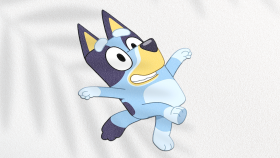 Bluey Vektörel Çizimi