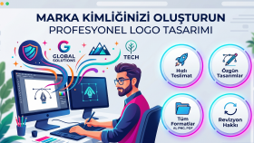 profesyonel ve ilgi çekici logolar tasarlayabilirim