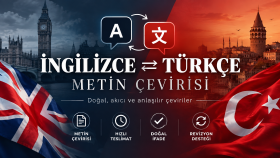İngilizce-Türkçe metin çevirileri yapıyorum