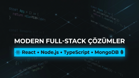  Node.js ve React ile profesyonel web uygulaması yaparım
