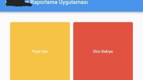 Raporlama Uygulaması