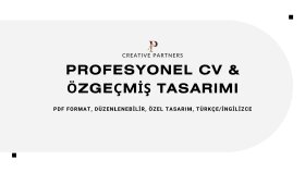 profesyonel CV yazarım