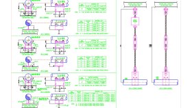 Boru Support (Askı/Destek) Detay Çizimi - AutoCAD