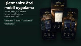 işletmenize Android ve iOS mobil uygulama geliştiririm