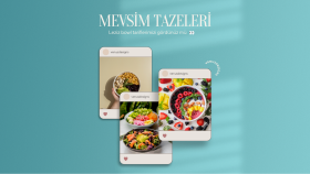 Yemek blog post tasarımı