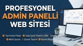 PHP ile admin panelli profesyonel web sitesi yapabilirim