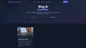 Modern Web Sitesi