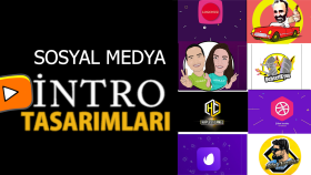 Youtube , twitch  ve tüm sosyal medya logo çalışmalarım