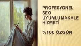 profesyonel seo uyumlu makaleler yazabilirim