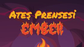 Ateş Prensesi Ember İsimli Hikaye Kitabı Tasarımı