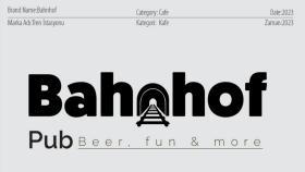 Bahnhof Logo Tasarımı