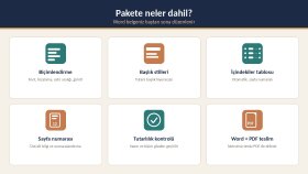 Word Belgesi Düzenleme ve Profesyonel Biçimlendirme