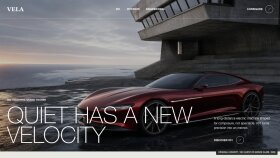 VELA V01 - Otomotiv Web Konsepti
