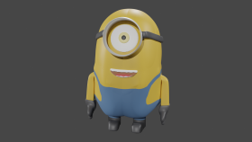 3 Boyutlu minion karakteri modelleme