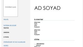 istediğiniz gibi özgeçmiş hazırlayabilirim